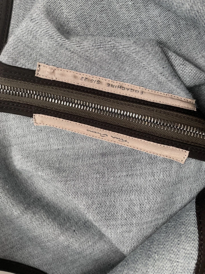 Rick Owens vestido de cuero negro para mujer Reino Unido 10 - Imagen 3 de 4