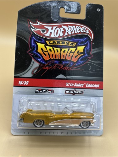 Hot Wheels Larry's Garage '51 Le Sabre Concept Real Riders Gold - Picture 2 of 7