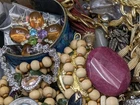Vintage & Mod Some Signed Costume Jewelry Lot Small Priority Box FULL #152