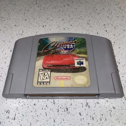 Cruis'n Usa Cruisin Nintendo 64 N64 Authentic Tested Cruising video game! L@@K
