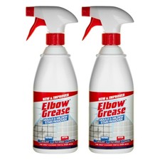 2 Pack Mould & Mildew Stain Remover Spray (700ml Each) Powerful Bleach Formula 6.71 per litre