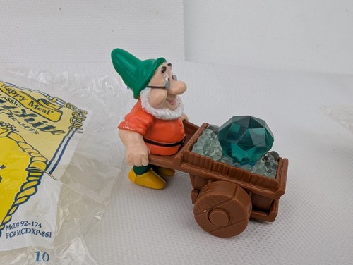 1992 McDonalds Happy Meal Schneewittchen und sieben Zwerge Komplettsatz 8 - 6 Neu in Verpackung - Bild 6 von 12