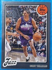 2025-26 Topps - 1980-81 Topps Basketball Cody Williams #80BK-37 Utah Jazz