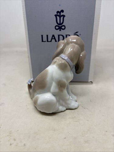 Lladro 06210 “A Gentle Surprise” Dog Collectible Figurine 4.5'' With Box - Imagen 3 de 8