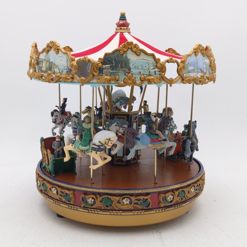 Mr. Christmas 79185M Gold Label Collection "The Carousel" 10" (2003) LN/Box - Picture 5 of 8