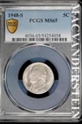 1948-S Jefferson Nickel — photo from another recent sale