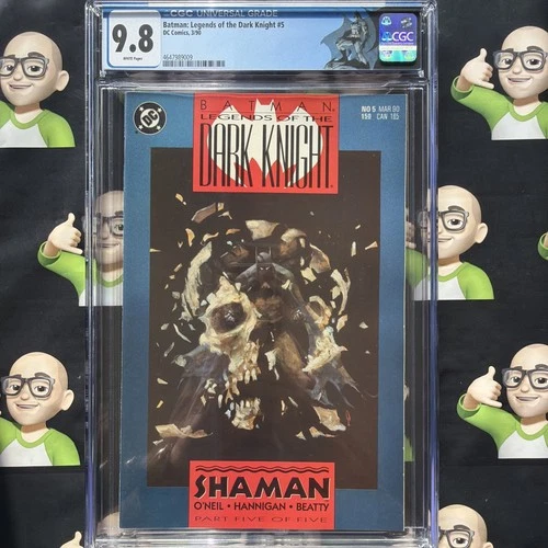 Batman Legends of Dark Knight #5~CGC 9.8~CUSTOM LABEL~🔥HIGHEST GRADE🔥TOP POP🔥