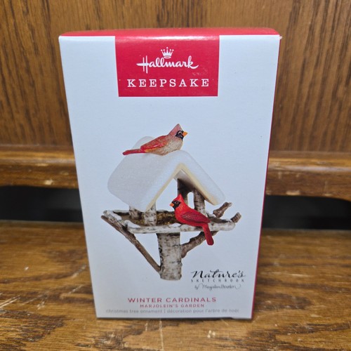 Hallmark 2023 Winter Cardinals Marjolein's Garden #10 Andenken Weihnachtsschmuck