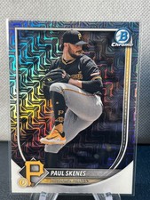 2025 Bowman Chrome Paul Skenes #30 Mojo Refractor Pirates