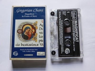 GREGORIAN CHANT MAGNIFICAT - BENEDICTINE NUNS OF ST CELIA'S ABBEY CASSETTE TAPE