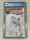 THE AMAZING SPIDER-MAN 546 SKETCH COVER VARIANT CGC 9.8 WHITE PAGES!!!