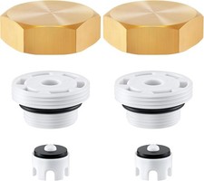 2 Pack Anti Siphon Valve Repair Kit, Vacuum Breaker Fix Set 0.75 inches 