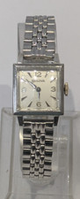 Vintage Damen Bulova Mechanische Uhr W483127 FUNKTIONIERT