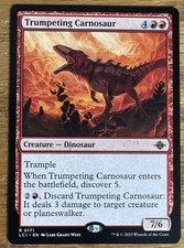 MTG Lost Caverns Of Ixalan, Trumpeting Carnosaur