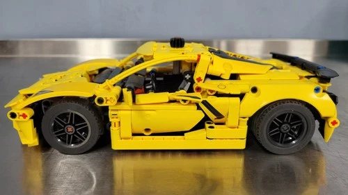 LEGO® Technic 42205 Corvette Stingray Super Car Preowned Built