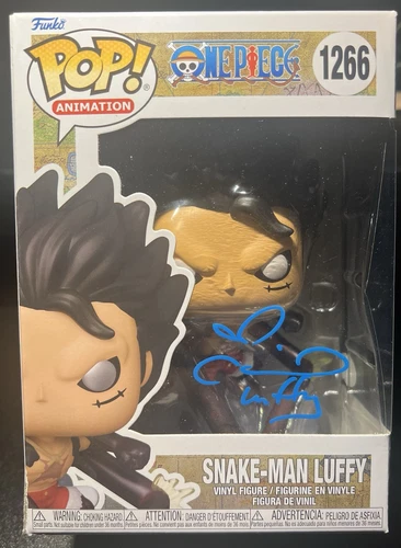Funko Pop! One Piece Luffy Snake-Man #1266 Signed by Colleen Clinkenbeard JSA