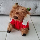 NEXT Christmas Hamish Highland Cow Doorstop New with Tags