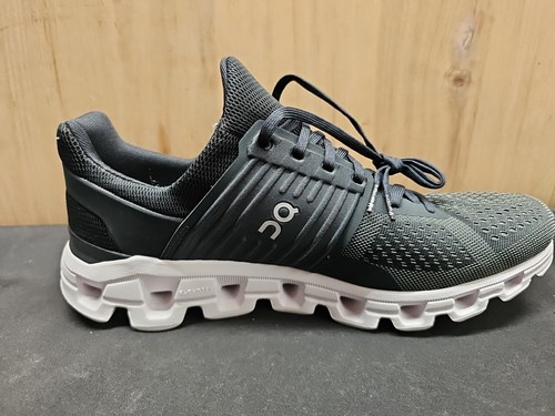 Entrenadores On Running Cloudswift Mujer Talla 11 Negro-Color Roca - Imagen 2 de 7
