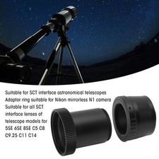 Telescope Camera Adapter T2 T Adapter Aluminum Alloy Telescope Adapter