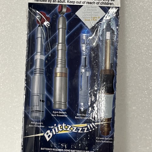 NUEVO Destornillador sónico electrónico Doctor Who 8th Doctor con sonido FX Wave 2 - Imagen 8 de 14