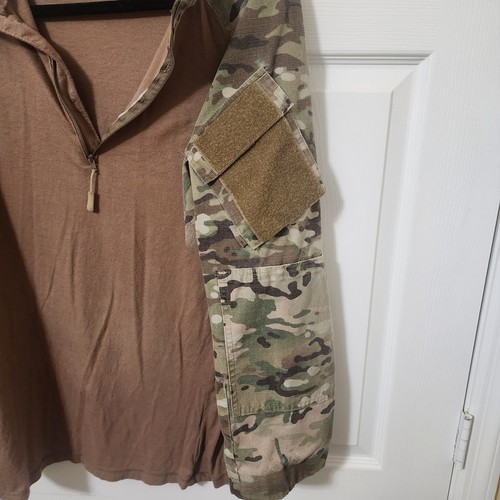 TRU-SPEC Atlanco Cordura Combat Shirt Large Reg OCP Camouflage Baselayer - Picture 4 of 7