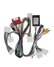 16pin Car Stereo Radio Power Retrofit Wiring Harness Adatper fits for Mazda