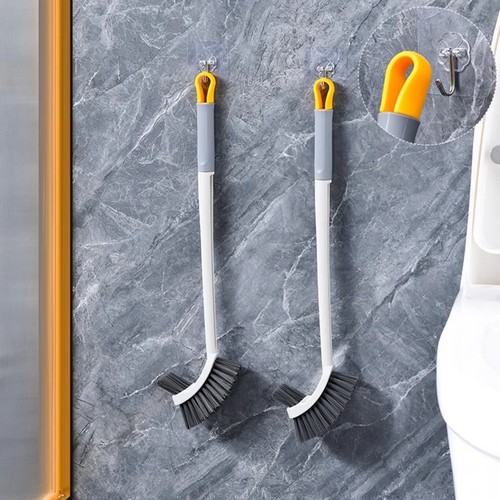 Toilet Brush Long-handled Bowl Brushes Scrubber for Cleaning Bathroom - Picture 4 of 12