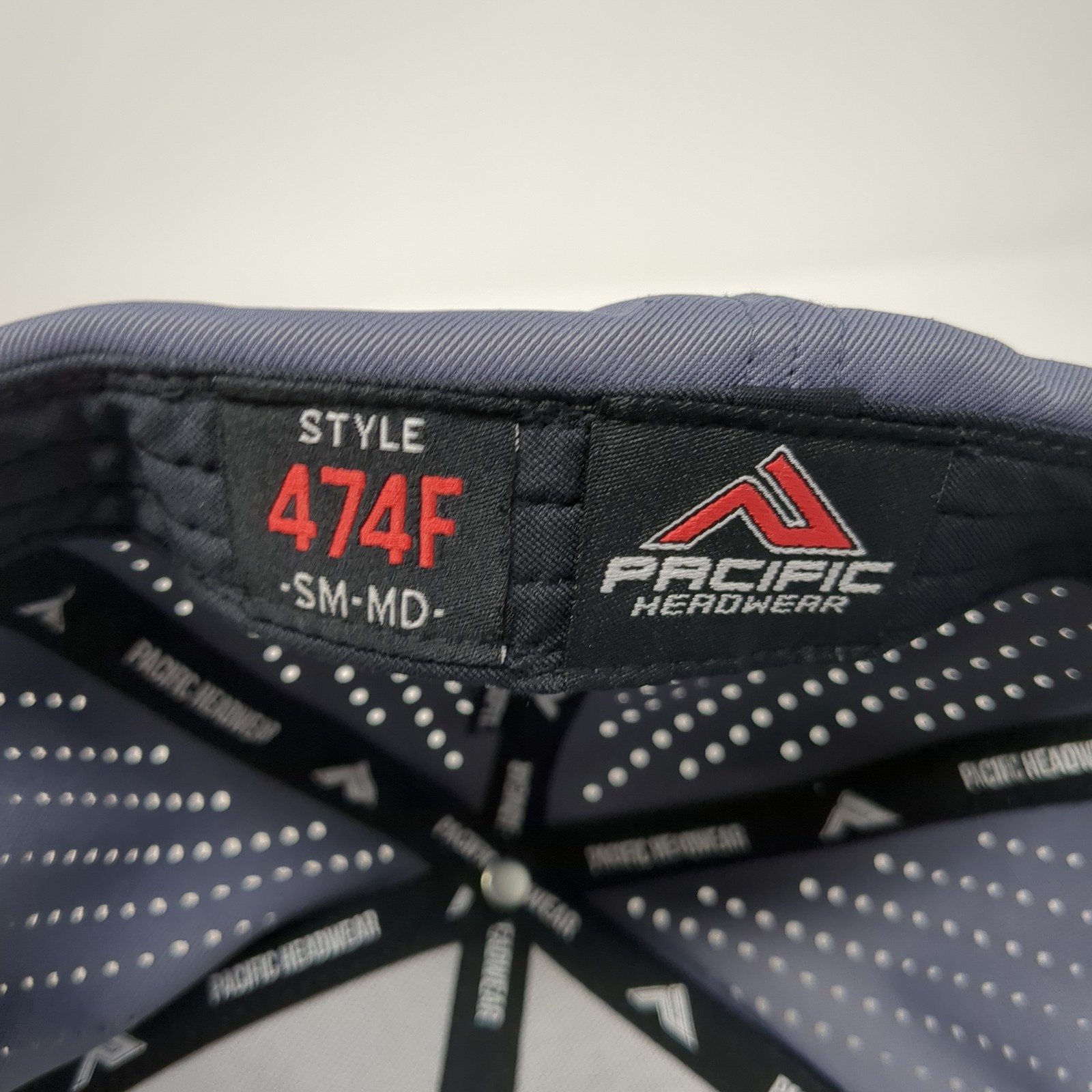 MSP Fitted Baseball Cap Gray Medium Embroidered B… - image 9