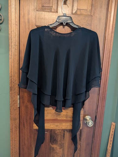 One Size Ladies Shawl Wrap Smoke Free C All Pics 4 Details And Measurements - Picture 3 of 6