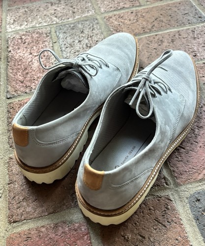 ECCO Women’s Modern Tailored Oxford Lace Up Leather Shoes. Gray EU 40 US 9 - Picture 4 of 7