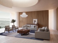 Design Sofa Set 3Tlg Zweisitzer Sofa Couch PolstermöBel 2X Sessel Wohnzimmer