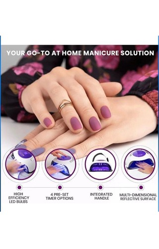 BELLA NAILS Professional LED UV Gel Nail Dryer Lamp Home or Salon Use 120w - Picture 3 of 9