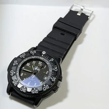 LUMINOX×STUSSY Limited Edition US Navy Seal Dive Date Analog Men's Watch Used