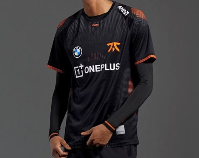 FNATIC Pro Jersey 2021 Official Wear League of Legends esports S