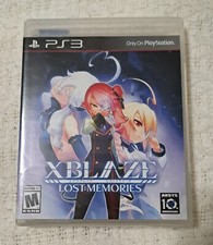 XBlaze Lost: Memories (Sony PlayStation 3, 2015) New Sealed