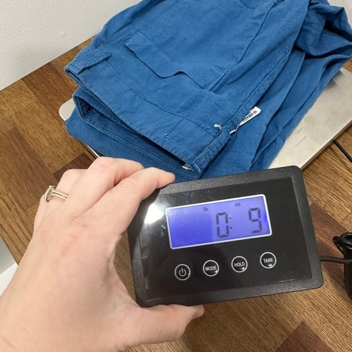 Pantalón Frank & Eileen Mujer Kinsale Performance Azul Real NUEVO Algodón Lino Talla 0 - Imagen 9 de 9