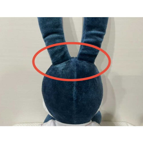 Disney Oswald el Conejo Afortunado SL Camiseta Blanca Juguete de Peluche GRANDE 50 cm Taito K1153 - Imagen 4 de 4
