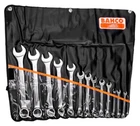 Bahco 111M/14T 14 Piece Metric Combination Spanner Set 6-32mm In Tool Roll