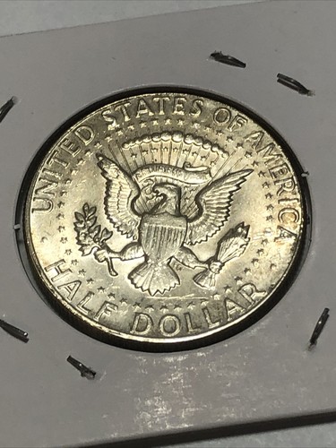 1969d End Of Roll Toner Kennedy 40% Silver Half Dollar #62 - Picture 9 of 12