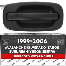 Exterior Rear Passenger Door Handle for 99-06 Chevy Silverado, Tahoe, Suburba...