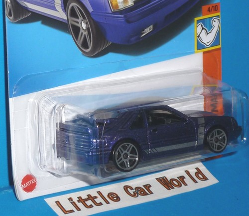 2022 HOT WHEELS Ford Mustang SVO Col. #221/250 MUSCLE MANIA 4/10 NIP - Picture 4 of 5