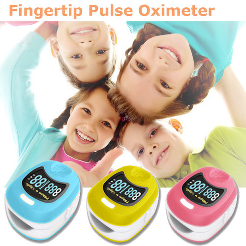 Color Display Child / Children Finger Pulse Oximeter(Blood Oxygen) SpO2 Monitor - Picture 2 of 12