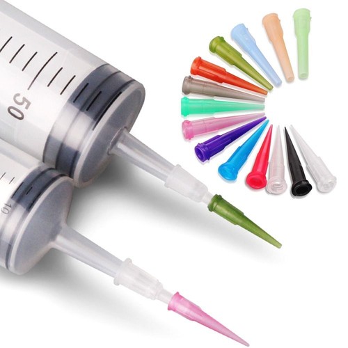 Distributeur de liquide plastique buse de libération de colle embouts rajeunis dosage aiguille