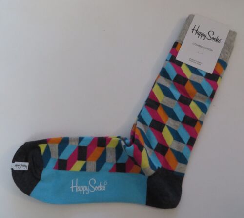 Happy Socks Men's Classic Crew Sock, Shoe Size 10 - 13 Soft Cotton 1 Pack - Picture 364 of 505
