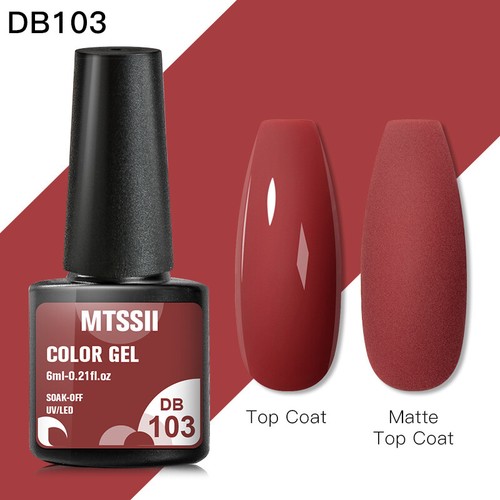 6 ml MTSSII Halloween Gel Esmalte de uñas Remojar UV LED Base Abrigo superior Barniz de uñas - Imagen 137 de 260
