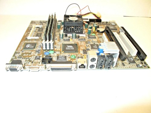 COMPAQ 320446-01 MOTHERBOARD + AMD K6-2 CPU + 320MB RAM + FAN H/S - Picture 3 of 3