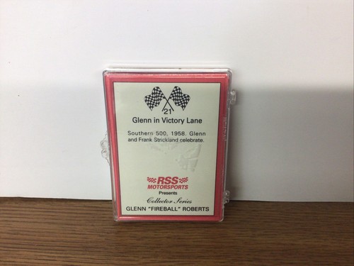 RSS Motorsports Collector Series 1st Edition Card Set - Glenn "Fireball" Roberts - Picture 2 of 3