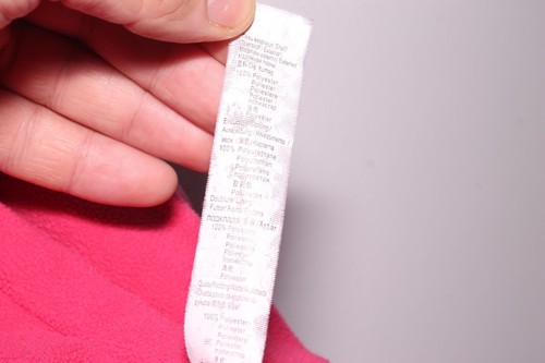 Abrigo impermeable con capucha rosa informal CATIMINI 18 meses para niñas - Imagen 8 de 8