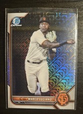 2022 Bowman Chrome Prospects Mega Box Mojo Refractor Marco Luciano #BCP-247