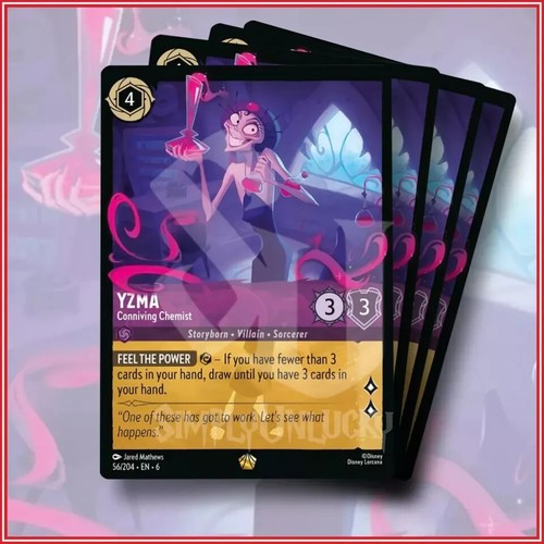 DISNEY LORCANA CHOOSE YOUR LEGENDARY CARD AZURITE INKLANDS FLOODBORN SHIMMERING - Picture 13 of 68